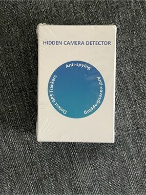 Portable Hidden Camera Detector - White - Anti-Spying Locator